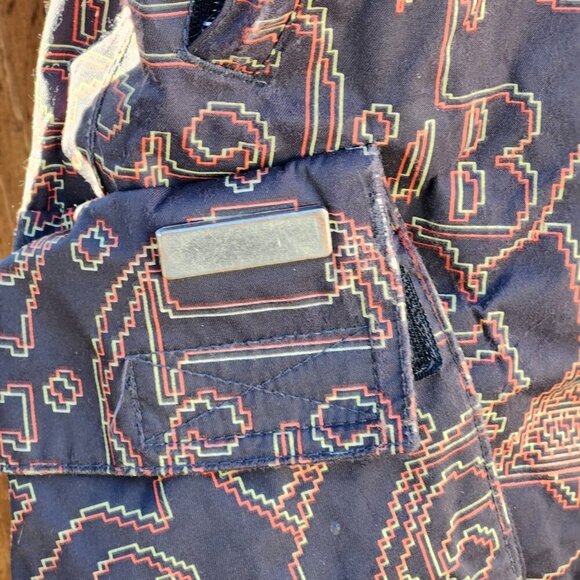 FUN Burton Cargo Pant Snow Pants Women's Size Small Lucky 13 3D Glasses Look - Picture 4 of 13